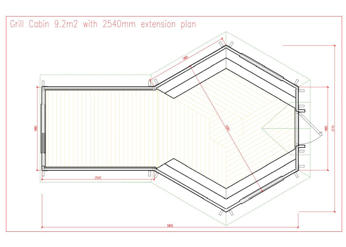 camping grill bbq cabin dimensions