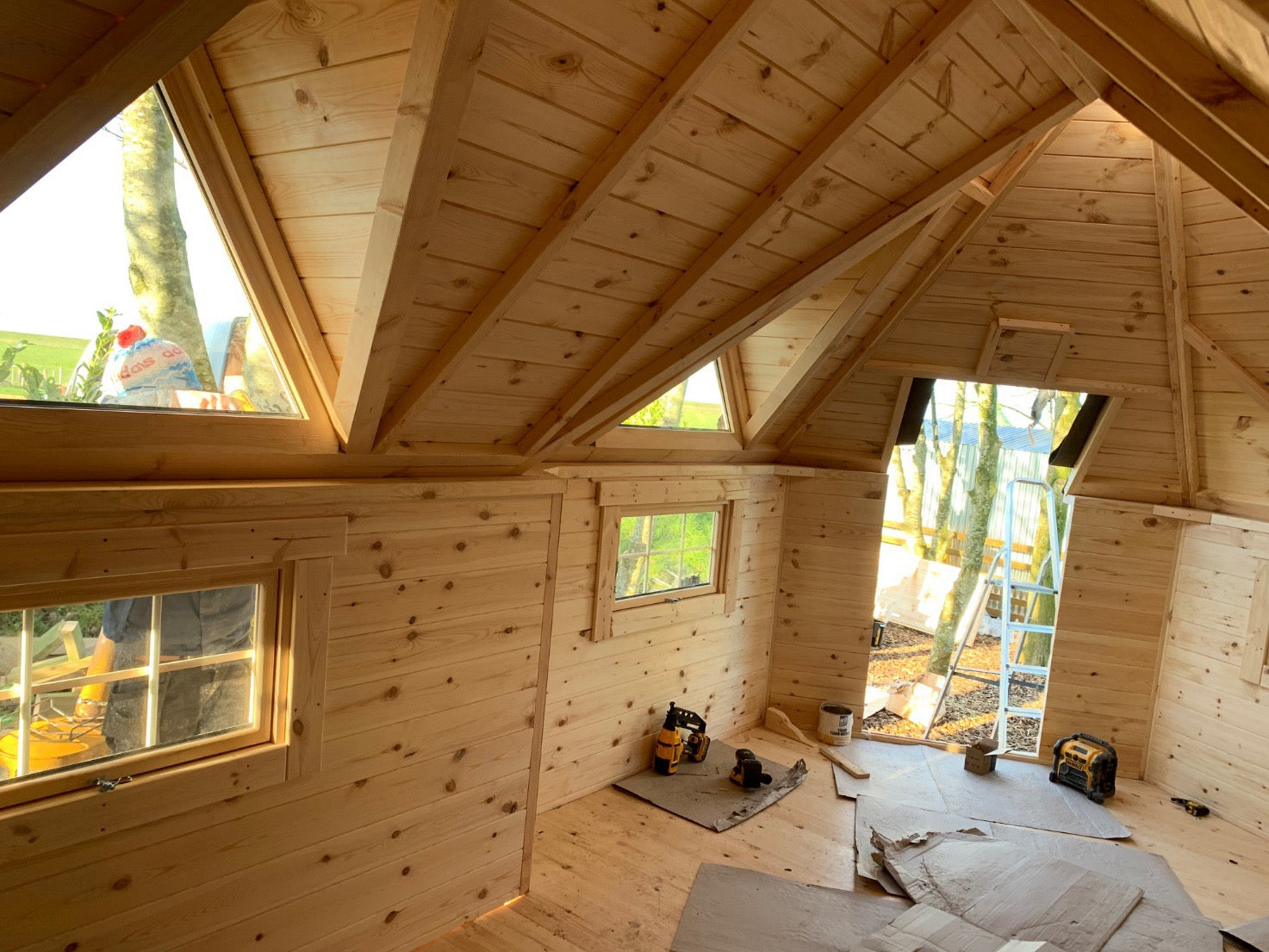 Kota Camping Grill BBQ Cabin 9.2 m² with 2.5 m Extension