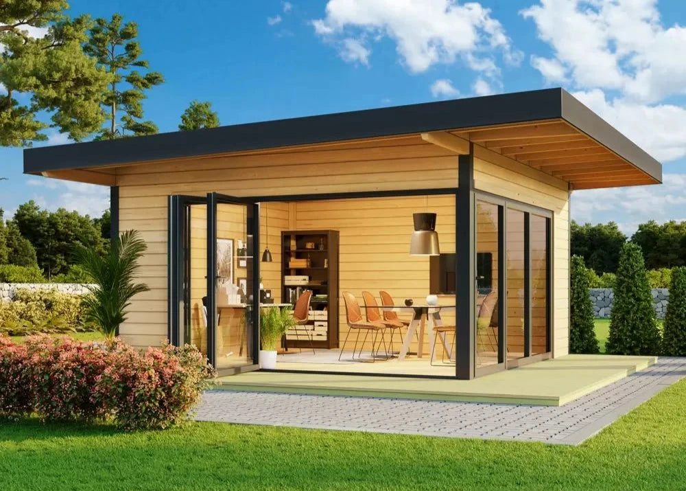 crookham log cabin dining