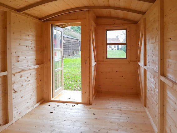 the retreat shepherd hut