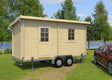 winterton sauna hut on wheels
