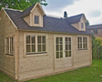 corymeela log cabin