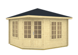 holkham log cabin