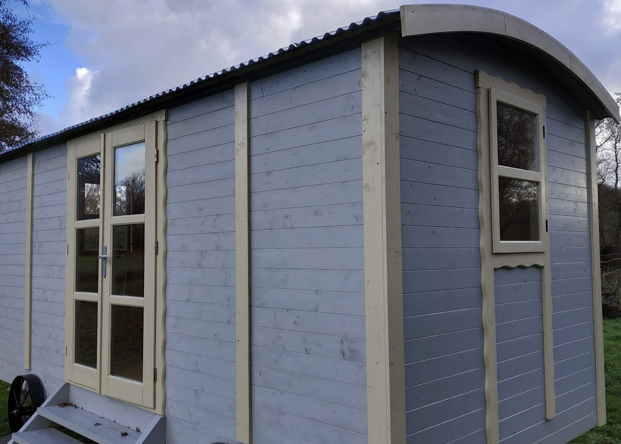 shepherds view hut